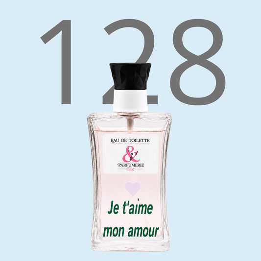 PE N 128 - Générique de Acqua di gio homme personnalisé Je t'aime mon amour