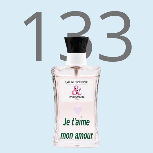 PE N 133 - Générique de The scent pour homme personnalisé Je t'aime mon amour