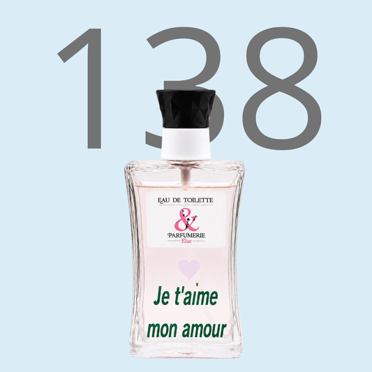 PE N 138 - Générique de Boss orange pour homme personnalisé "Je t'aime mon amour"