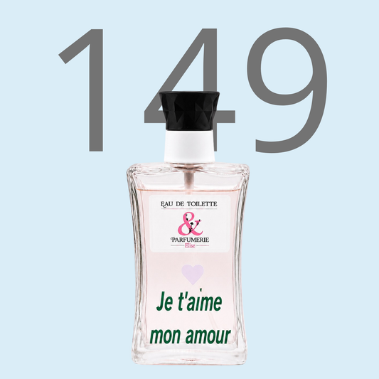 PE N 149 - Générique de Pure XS pour homme personnalisé "Je t'aime mon amour"