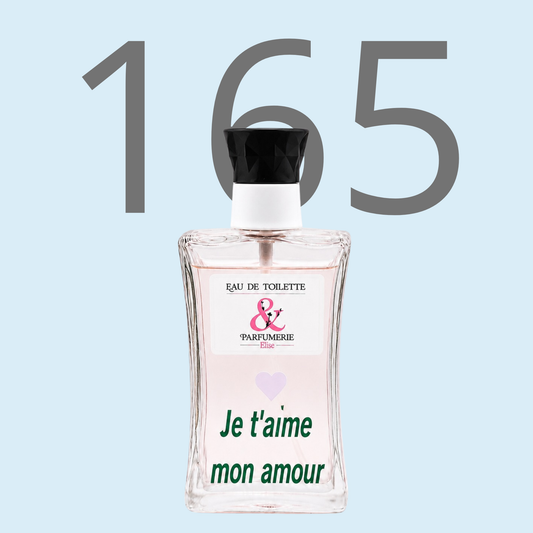 PE N 165 - Générique de Scandal pour homme personnalisé "Je t'aime mon amour"