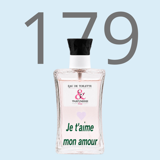 PE N 179 - Générique de Invictus pour homme personnalisé "Je t'aime mon amour"
