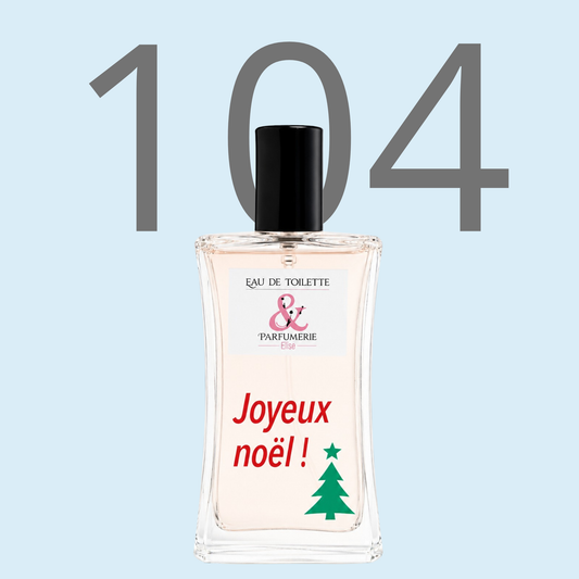 PE N 104 - Générique de 212 sexy men pour homme personnalisé Joyeux Noel