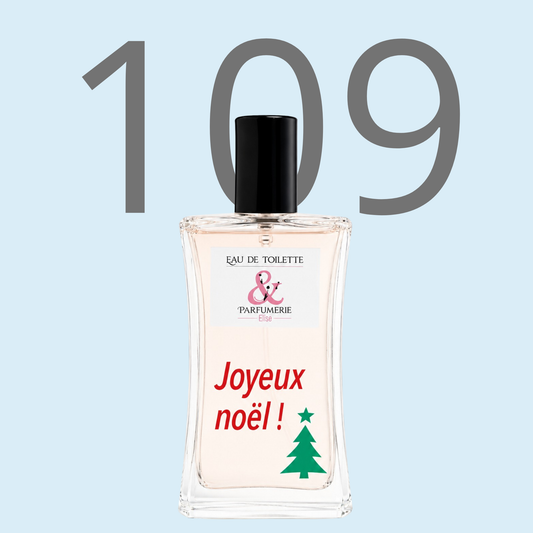 PE N 109 - Générique de CK man pour homme personnalisé Joyeux Noel