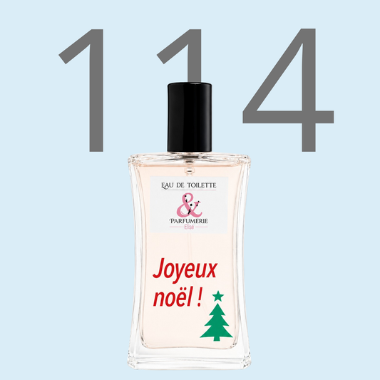 PE N 114 - Générique de Dior homme sport pour homme personnalisé Joyeux Noel*