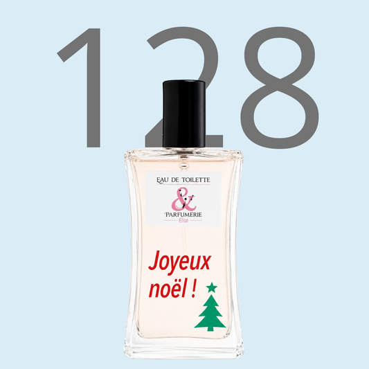 PE N 128 - Générique de Acqua di gio homme personnalisé Joyeux Noel