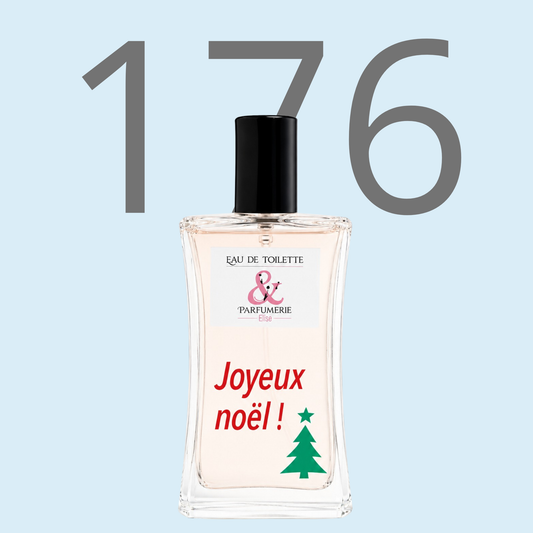 PE N 176 - Générique de Bleu pour homme personnalisé Joyeux Noel*