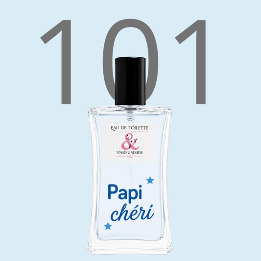 PE N 101 - Générique de Burberry homme pour homme personnalisé "Papi chéri"