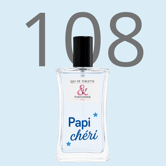 PE N 108 - Générique de Allure sport personnalisé "Papi chéri"