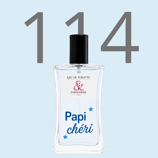 PE N 114 - Générique de Dior homme sport personnalisé "Papi chéri"