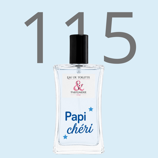 PE N 115 - Générique de Boss bottle pacific pour homme personnalisé "Papi chéri"