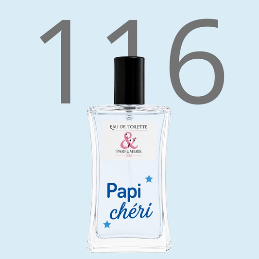 PE N 116 - Générique de Dior intense personnalisé "Papi chéri"