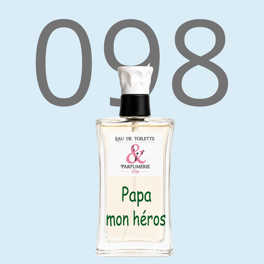PE N 98 - Générique de Azzaro personnalisé Papa mon héros