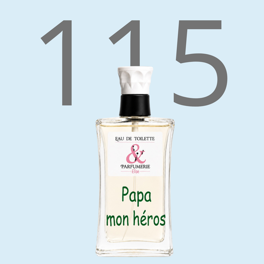 PE N 115 - Générique de Boss bottle pacific pour homme personnalisé "Papa mon héros"