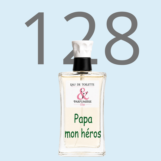 PE N 128 - Générique de Acqua di gio homme personnalisé Papa mon héros