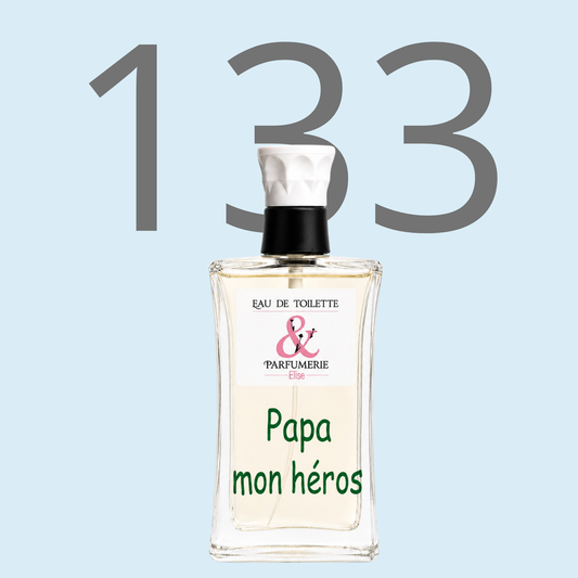 PE N 133 - Générique de The scent pour homme personnalisé Papa mon héros