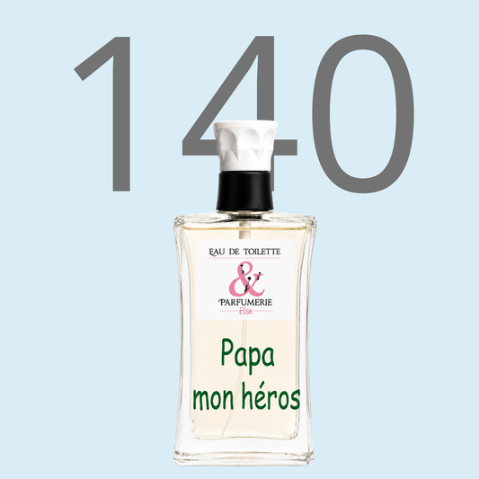 PE N 140 - Générique de Boss in motion pour homme personnalisé "Papa mon héros"