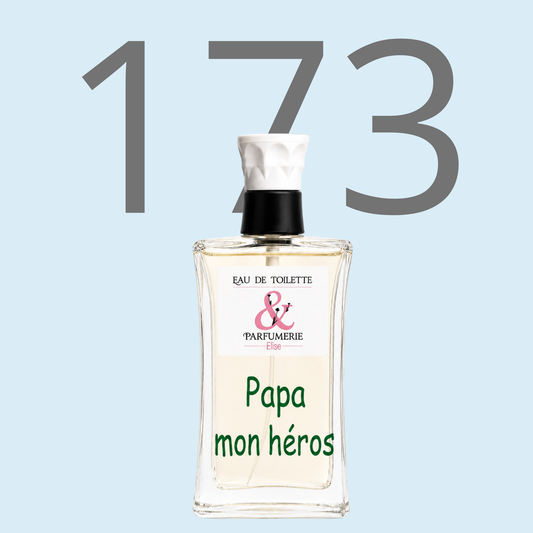 PE N 173 - Générique de One Million pour homme personnalisé "Papa mon héros"