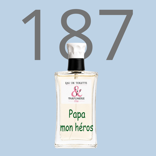 PE N 187 - Générique de Phantom black personnalisé "Papa mon héros"