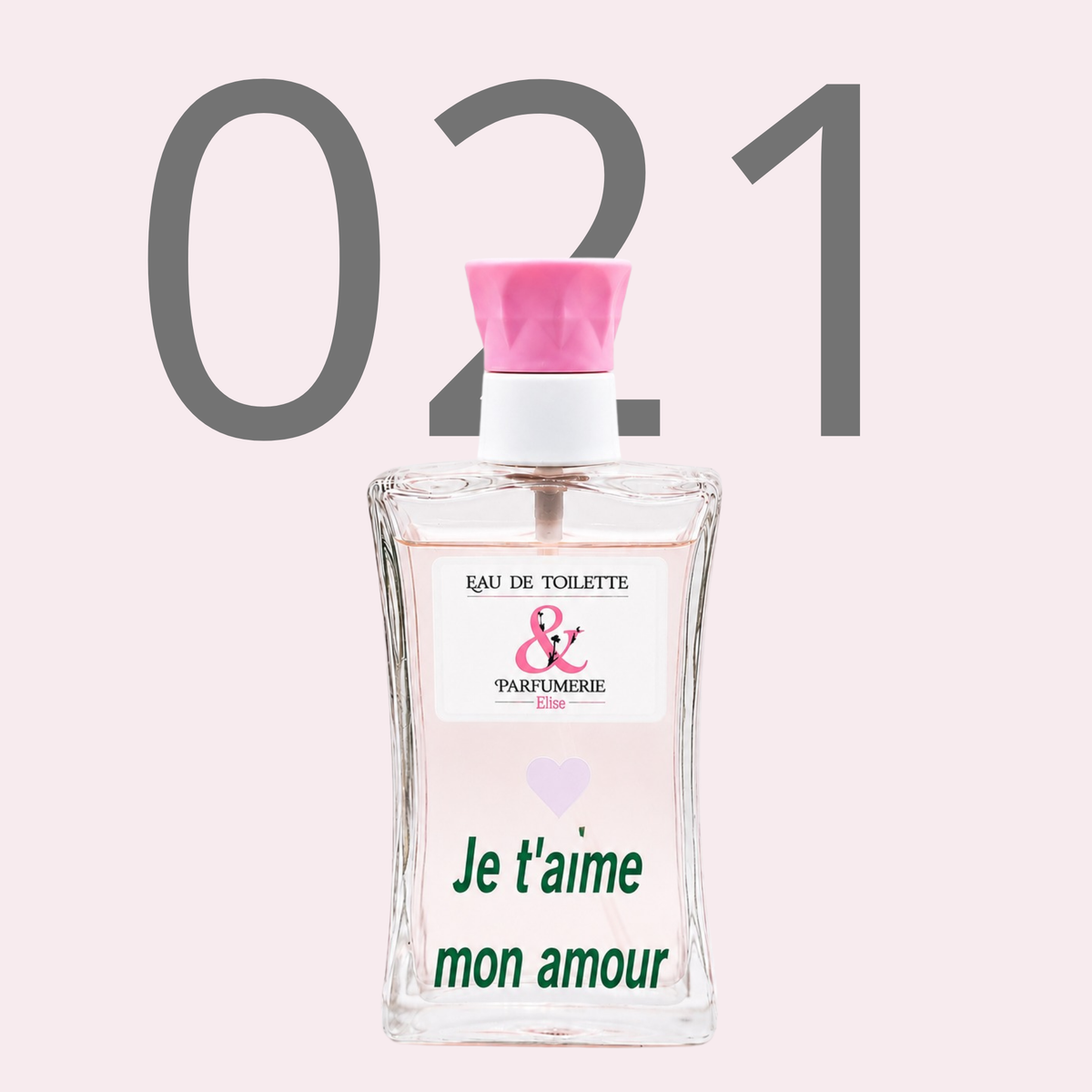 PE N 21 - Générique de Fuel for life personnalisé "Je t'aime mon amour"