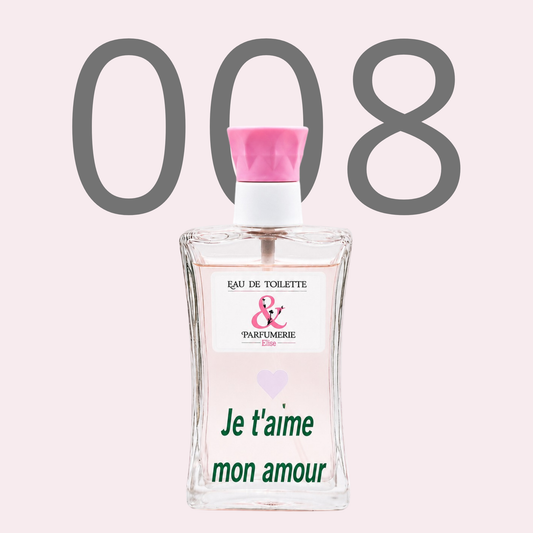 PE N 8 - Générique de Amor Amor kiss personnalisé "Je t'aime mon amour"