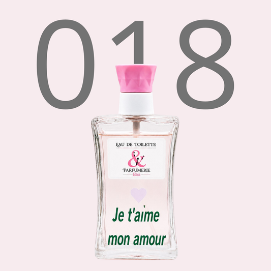 PE N 18 - Générique de Gucci Flora Georgous Magnolia personnalisé "Je t'aime mon amour"