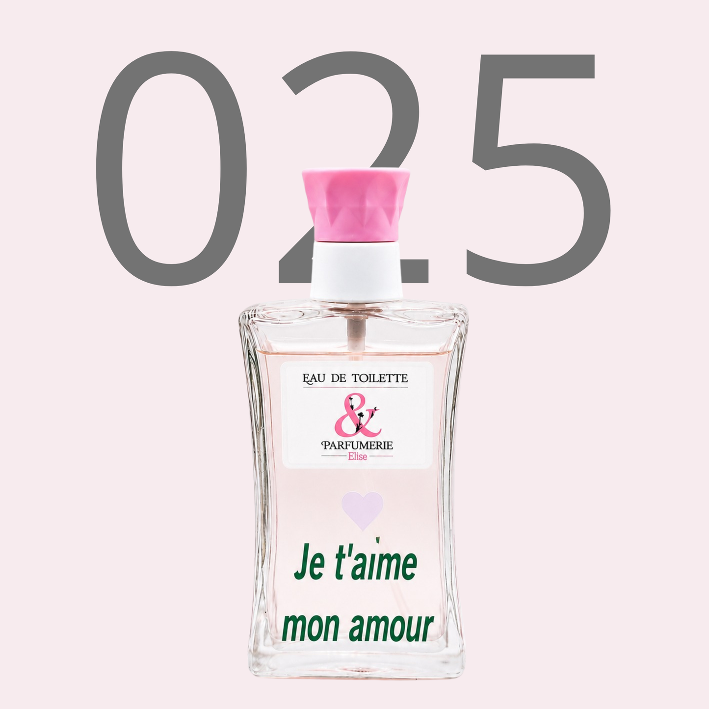 PE N 25 - Générique de Si personnalisé "Je t'aime mon amour"