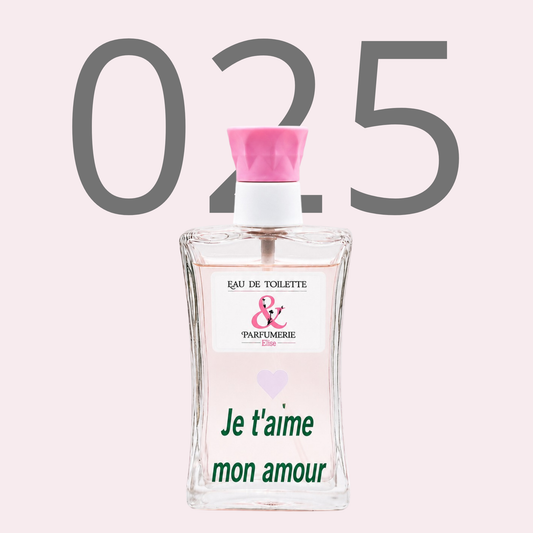 PE N 25 - Générique de Si personnalisé "Je t'aime mon amour"
