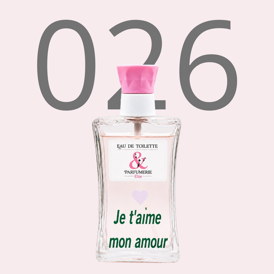 PE N 26 - Générique de Pure poison personnalisé "Je t'aime mon amour"