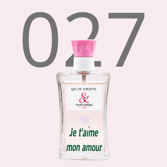 PE N 27 - Générique de Joy personnalisé "Je t'aime mon amour"