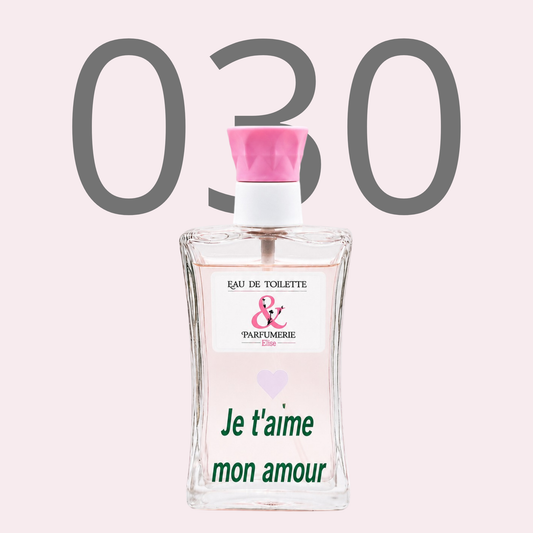PE N 30 - Générique de Hypnotic poison pour femme personnalisé "Je t'aime mon amour"