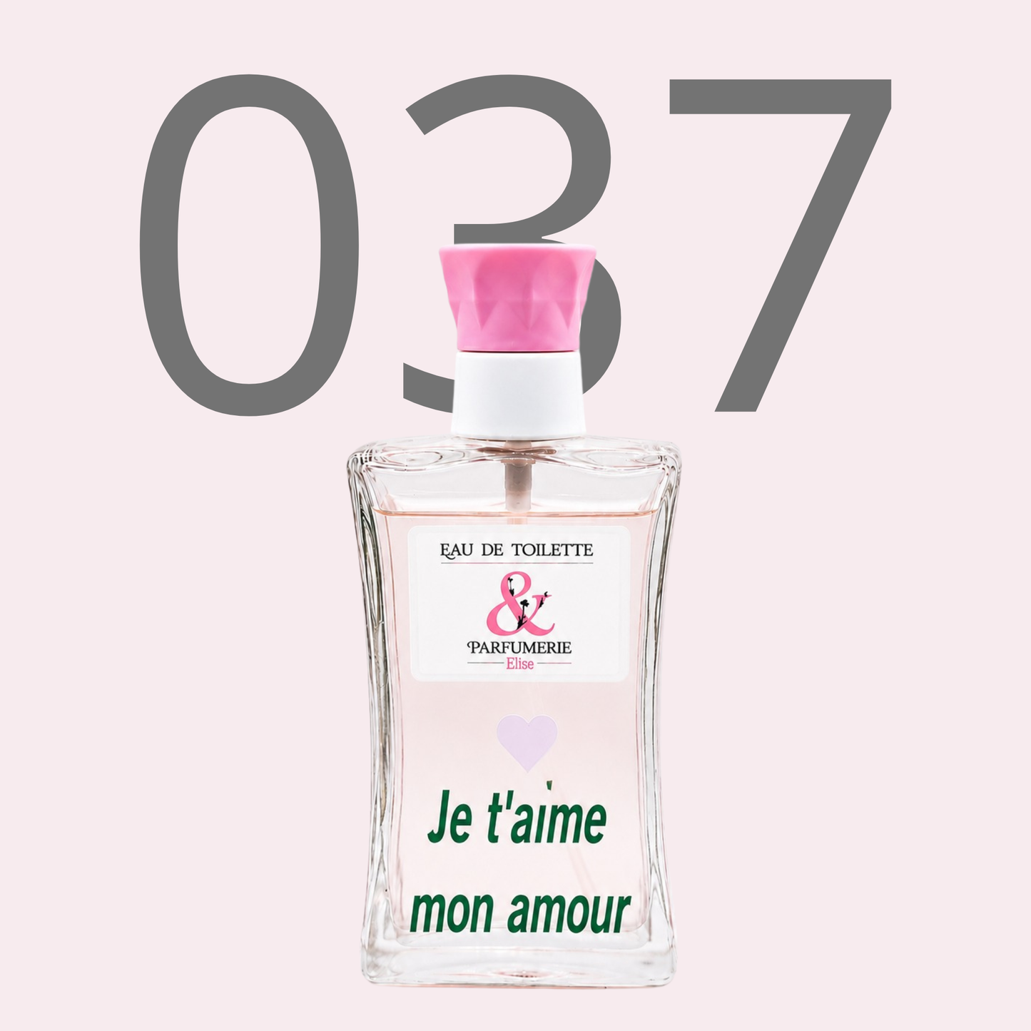 PE N 37 - Générique de Light blue personnalisé "Je t'aime mon amour"