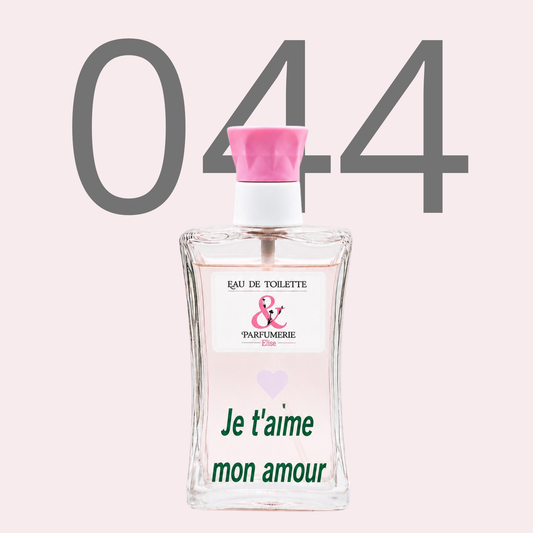 PE N 44 - Générique de Insolence pour femme personnalisé "Je t'aime mon amour"