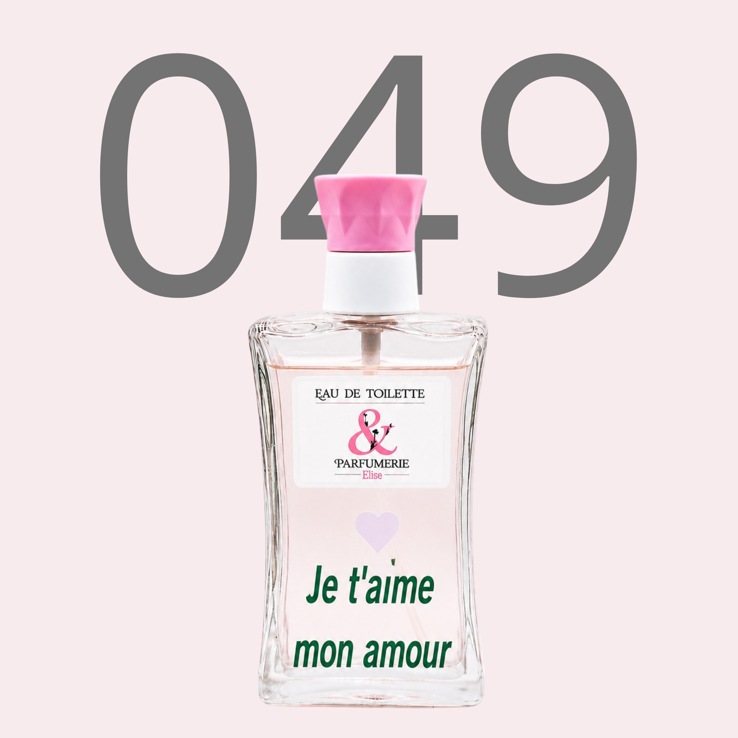 PE N 49 - Générique de Acqua di Gio personnalisé Je t'aime mon amour*