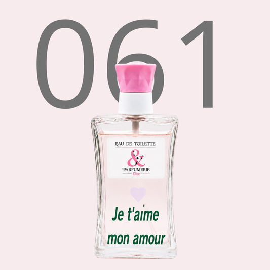 PE N 61 - Générique de A drop d'Issey Miyake personnalisé "Je t'aime mon amour"