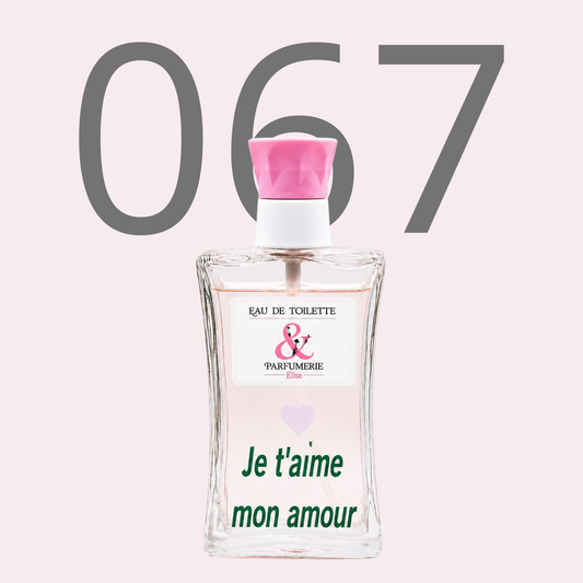 PE N 67 - Générique de O personnalisé "Je t'aime mon amour"