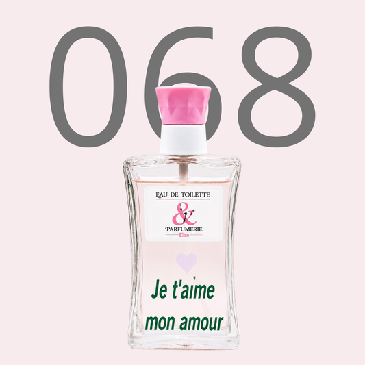 PE N 68 - Générique de Idole pour femme personnalisé "Je t'aime mon amour"
