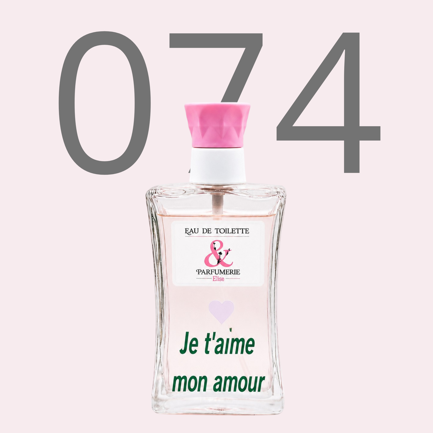 PE N 74 - Générique de For Her personnalisé "Je t'aime mon amour"