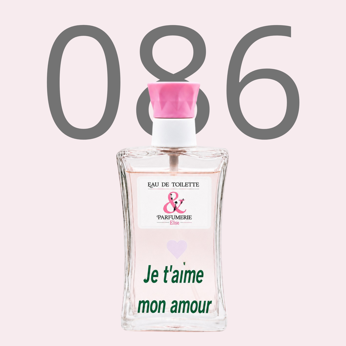 PE N 86 - Générique de Pure XS personnalisé "Je t'aime mon amour"