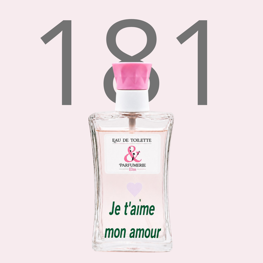 PE N 181 - Générique de La bomba personnalisé "Je t'aime mon amour"