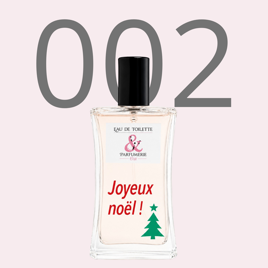 PE N 2 - Générique de Gucci Flora Georgous Jasmine personnalisé "Joyeux Noel"