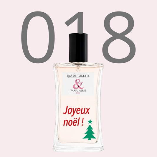 PE N 18 - Générique de Gucci Flora Georgous Magnolia personnalisé "Joyeux Noel"