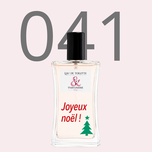 PE N 41 - Générique de Gucci Flora Georgous Gardenia personnalisé "Joyeux Noel"