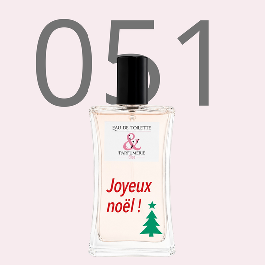 PE N 51 - Générique de Code pour femme personnalisé "Joyeux Noel"