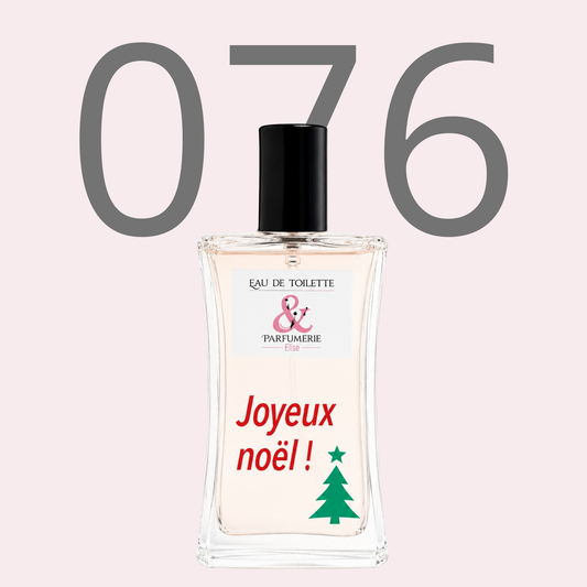 PE N 76 - Générique de N5 pour femme personnalisé Joyeux Noel