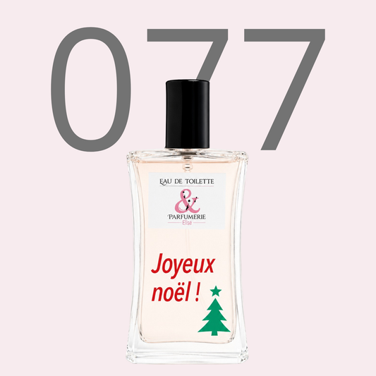 PE N 77 - Générique de Coco Mademoiselle pour femme personnalisé Joyeux Noel