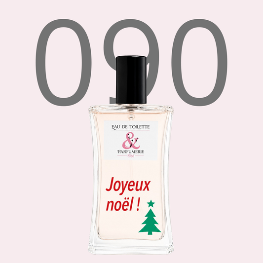 PE N 90 - Générique de Bright crystal pour femme personnalisé Joyeux Noel