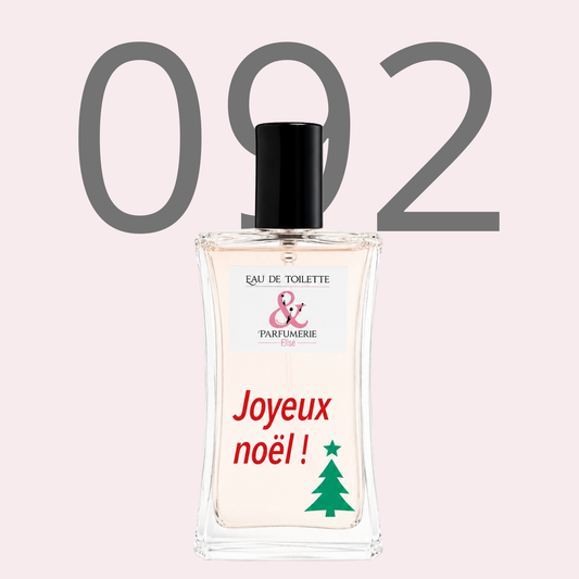PE N 92 - Générique de Gucci Flora Georgous Orchid personnalisé "Joyeux Noel"