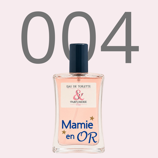 PE N 4 - Générique de Good girl pour femme personnalisé "Mamie en or"
