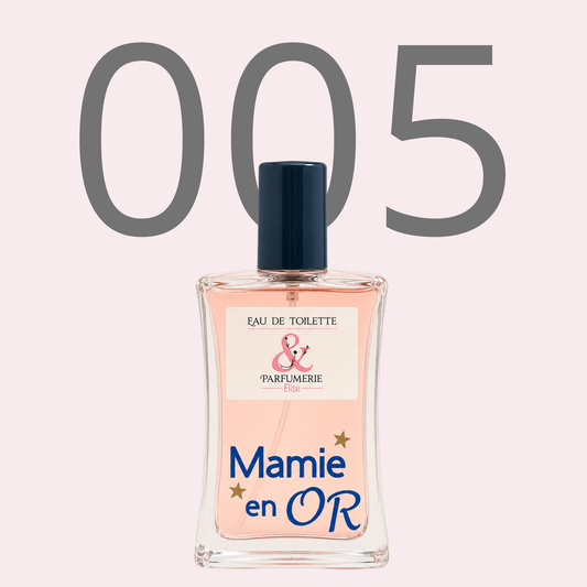 PE N 5 - Générique de 212 sexy personnalisé "Mamie en or"